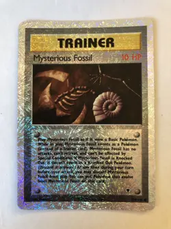 Mysterious Fossil 109/110 Legendary Collection Pokemon Card Reverse Holo WOTC - Image 1