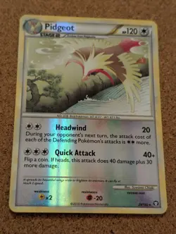 Pidgeot Reverse Holo - 29/102 - Pokemon Card Triumphant Rare - NM - Image 2