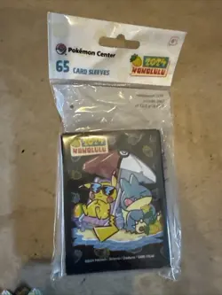 2024 Pokemon Card Sleeves Pikachu & Munchlax Hawaii Honolulu World Championships - Image 1