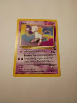 Mew 8/53 WoTC Promo Black Star Promo Pokemon Card NM - Image 1