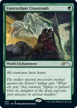Concordant Crossroads [Secret Lair Drop Series] Foil Near Mint - Image 1