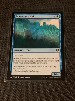 Magic the Gathering Iconic Masters Mnemonic Wall - Image 1