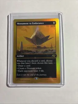 Monument to Endurance (First-Place Foil) - Aetherdrift MTG Plus 2 Bonus Rares!!! - Image 1