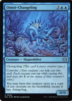 Omni-Changeling Lorwyn Eclipsed Foil NM 62 - Image 1