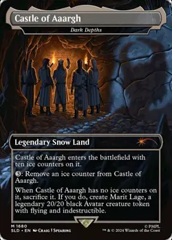 1x Castle of Aaargh - Foil Near Mint MTG Magic - Kid Icarus - - Image 1
