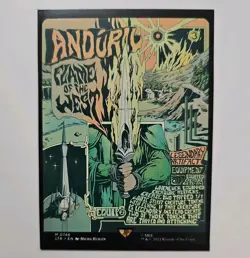 MTG Anduril, Flame of the West - Borderless Poster, NM-Mint - Image 1