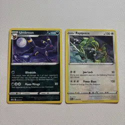 Rayquaza 014/015 McDonald's Promos 2024 Non Holo Pokemon TCG & Umbreon - Image 1