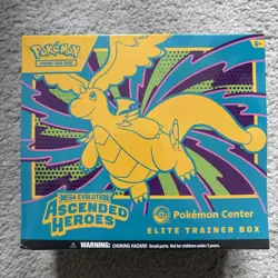 Pokemon TCG: Mega Evolution - Ascended Heroes POKEMON CENTER ETB - Image 1