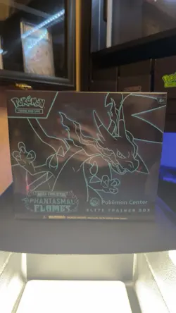 Pokemon TCG Phantasmal Flames Pokemon Center ETB - Image 1