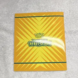Pokemon TCG Rebel Clash Player's Guide Copperajah Yellow English - Image 2