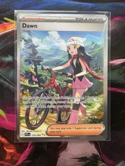 Pokemon - Dawn Full Art Trainer - Near Mint - Phantasmal Flames 129/094 SIR - Image 3