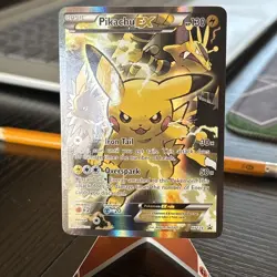 Pokemon TCG - XY-P Pikachu EX Full Art PROMO XY124 - LP (2) - Image 1