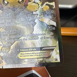 Pokemon TCG - XY-P Pikachu EX Full Art PROMO XY124 - LP (2) - Image 2