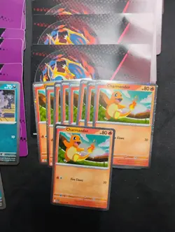 Pokemon 10 Charmander 020/217 10 Gastly 123/217 Cosmo Holo Promo Ascended Heroes - Image 3