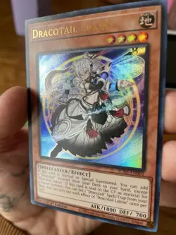 YuGiOh DRACOTAIL LUKIAS Ultra Rare 1st Edition. Great Condition - Image 3