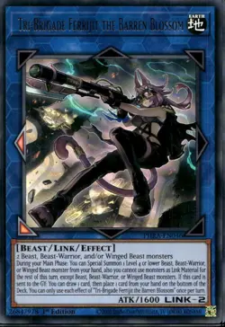 Tri-Brigade Ferrijit the Barren Blossom 1st Ed Ultra PHRA-EN046 Yu-Gi-Oh! - Image 1