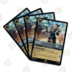 4x Mulan - Disguised Soldier (#193) Playset - Disney Lorcana - Archazia's Island - Image 2