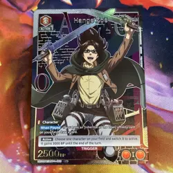 Hange Zoe Rare Alt Art R☆ UE10BT/AOT-1-069 Attack On Titan TCG Union Arena NM - Image 1