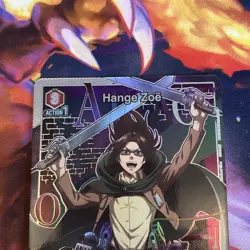 Hange Zoe Rare Alt Art R☆ UE10BT/AOT-1-069 Attack On Titan TCG Union Arena NM - Image 2