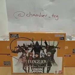 UNION ARENA Evangelion ENGLISH Sealed Booster Box UE15BT - Image 1