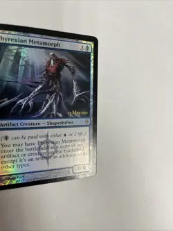 Phyrexian Metamorph Event Promo Foil Card # ⭐42 MTG HP - Image 2