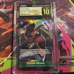 Dracule Mihawk (Illustration Box Vol.4) ST12-003 One Piece Promotion Cards Foil - Image 1
