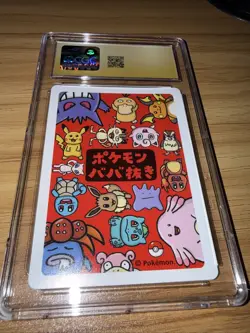 CGC 10 Pristine! Bulbasaur Old Maid 2019 Japanese Pokemon Card Graded - Image 2