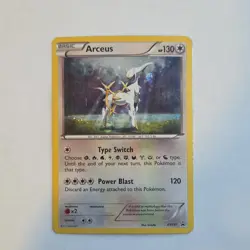 Pokemon Arceus Promo Holo XY197 Basic 130 HP 2017 Pokemon TCG Card Stock XY - Image 1