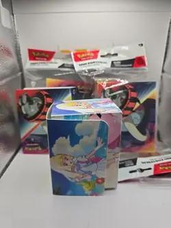 Lot Of 5 Pokemon TCG Mini Binders & 1 Deck Box All Random No Cards - Image 1