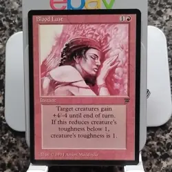 Magic: The Gathering Blood Lust Instant Red Regular Anson Maddocks 1994 - Image 1