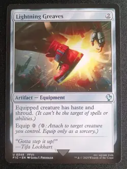 MTG Final Fantasy - Lightning Greaves - Image 1