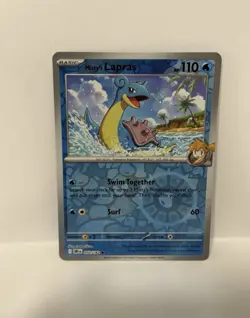 Misty's Lapras - SV10: Destined Rivals (DRI) Reverse Holo Foil Near Mint Pokemon - Image 1