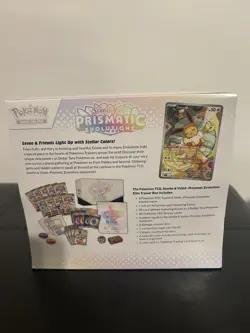 Prismatic Evolutions Elite Trainer Box ETB pokemon cards factory sealed Fast shp - Image 2