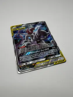 Mewtwo & Mew GX SM191 Holo | Lightly Played | Damage Noted | Pokemon TCG - Image 5