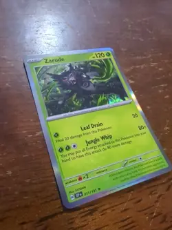 Pokemon Zarude Holo Card 11/191 Surging Sparks Mint Condition - Image 2