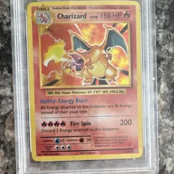 Pokemon Charizard 11/108 Evolutions Holo Rare PSA 9 2016 English - Image 4
