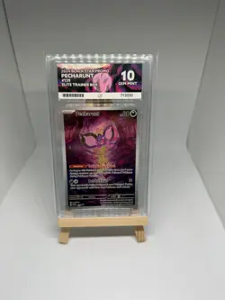 Pokemon Pecharunt 129 Shrouded Fable Black Star Promo - ACE 10 Slab - Image 1