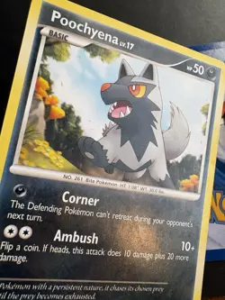 Poochyena 116/146 & Mightyena 66/146 Lot Legends Awakened Pokemon TCG LP/MP - Image 3