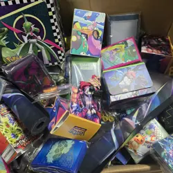 Pokemon Accessories 3lb Lot Sleaves, Dice, Coins,Deck Boxes + More - Image 5
