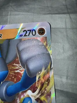 Pokemon Lucario VStar Jumbo Oversized Foil Black Star Promo SWSH214 - Image 3
