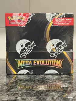 Pokemon TCG ME01 Mega Evolution Enhanced Booster Box Sealed New - Image 1