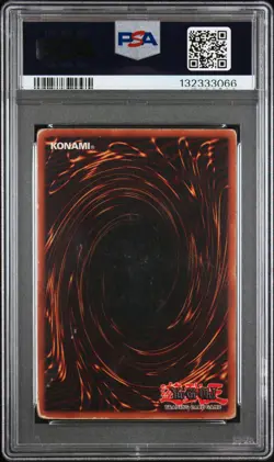 2002 YU-GI-OH! STARTER DECK: KAIBA 1ST ED #001 BLUE-EYES WHITE DRAGON PSA 2 - Image 2