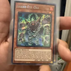 Yugioh Snake-Eye Oak MP24-EN111 Prismatic Secret Rare - Image 2