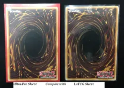 100 LaTCG Clear YuGiOh/Vanguard Small Size Card Soft Penny Sleeves - 61 x 88 mm - Image 4