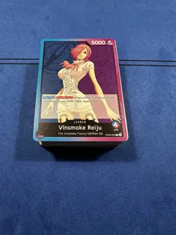 ONE PIECE TCG COMPLETE DECK GERMA 66 VINSMOKE DECK REIJU AND FOXY PIRATE COMBO - Image 1