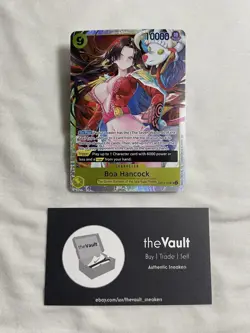 OP14-112 Boa Hancock SR Azure Sea’s Seven One Piece TCG English NM - Image 1