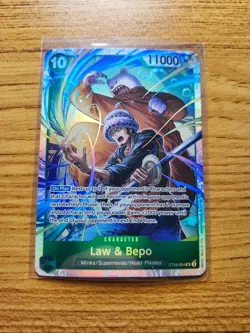 Law and Bepo ST24-004 SR One Piece TCG NM Canadian Seller! - Image 1