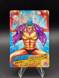 Franky Strawhats No.02-17 UC Foil Glossy One Piece AR Carddass Bandai Japanese - Image 1