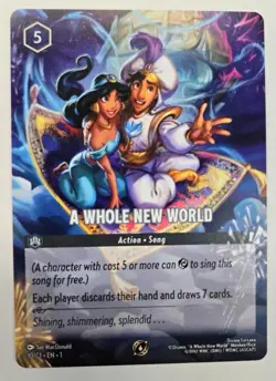 Disney Lorcana A Whole New World Infinity Promo10/C1 EN 1 Non Foil BRAND NEW - Image 1