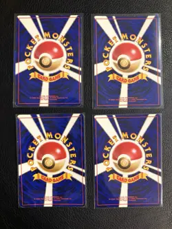 Pokemon Vintage Japanese Holo 4 Card Lot - Image 2